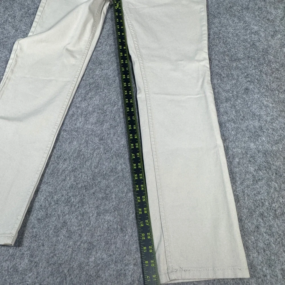 Sperry Mens Slim Fit Flex Cotton Khaki Pants Beige Size 34 NWT
